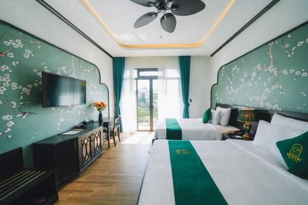 Phòng cho 3 người có Ban Công