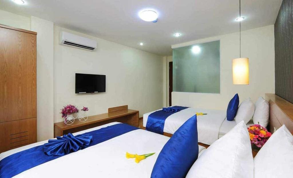 Phòng Giường Đôi Có Phòng Tắm Riêng