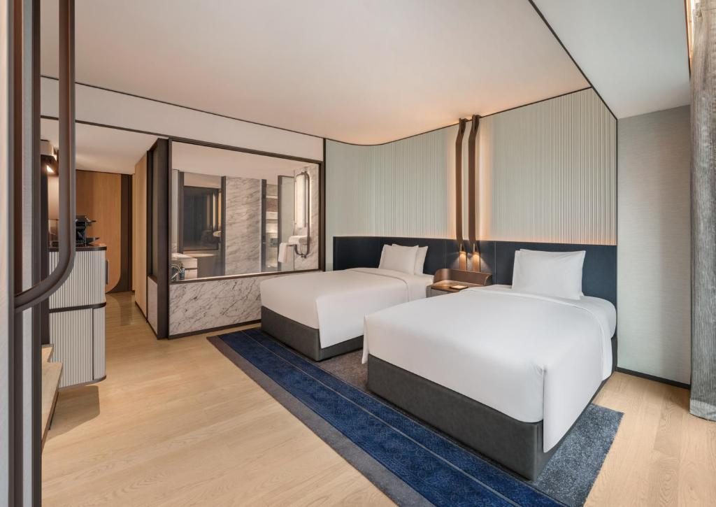 Phòng Deluxe 2 Giường Đơn Nhìn Ra Sông