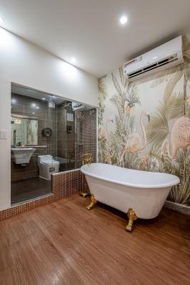 Phòng Giường Đôi Có Bồn Tắm Spa