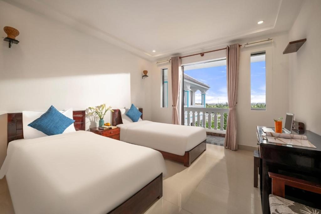 Phòng Superior 2 giường đơn nhìn ra cảnh thành phố