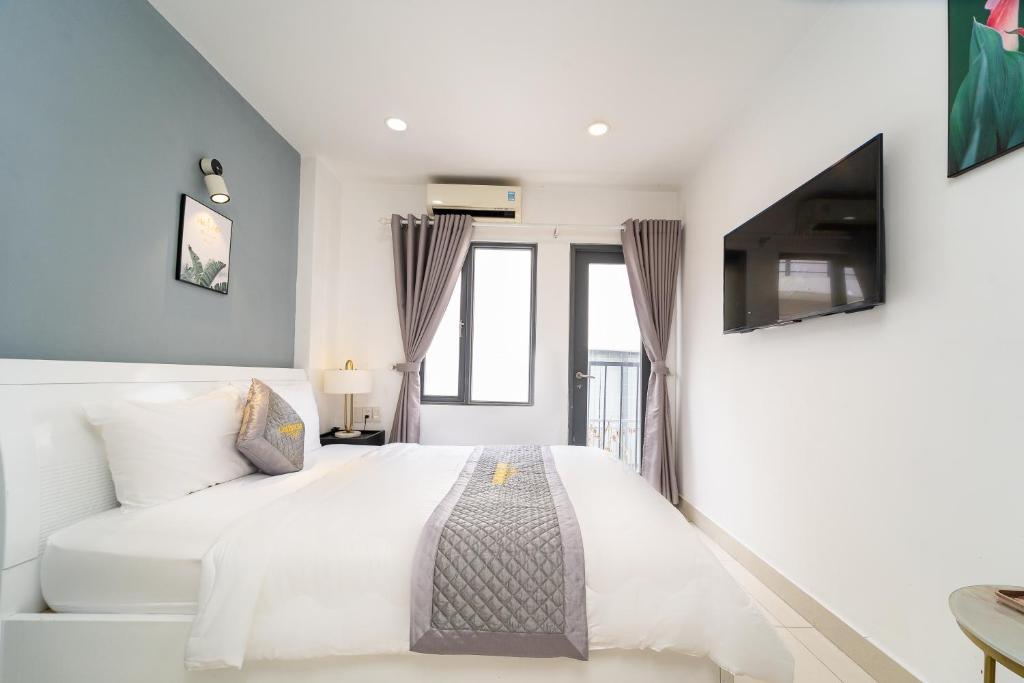 Phòng Có Giường Cỡ King Với Ban Công