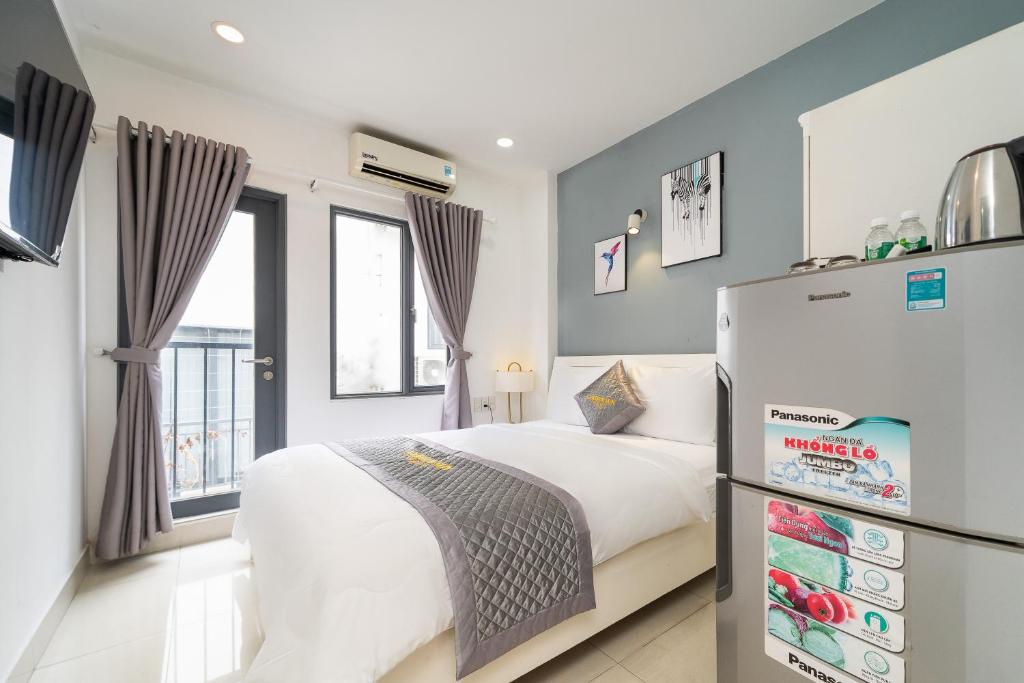 Phòng Có Giường Cỡ King Với Ban Công