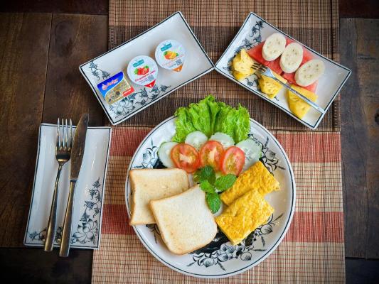 Phòng Có Giường Cỡ King Nhìn Ra Vườn
