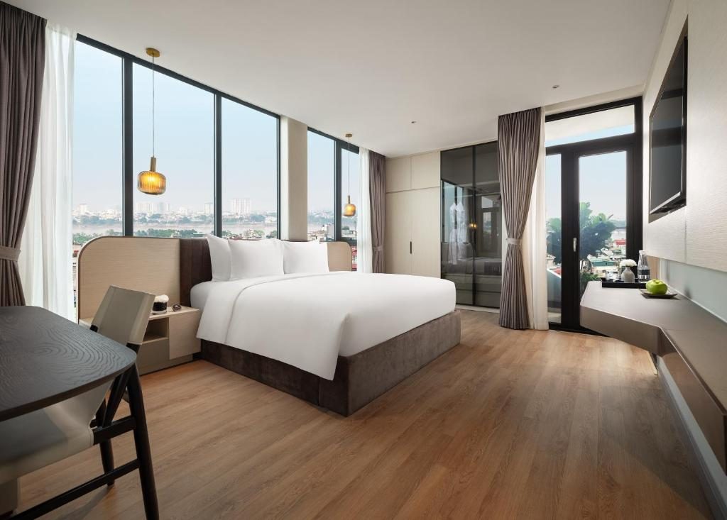 Penthouse 2 Tầng Nhìn Ra Toàn Cảnh