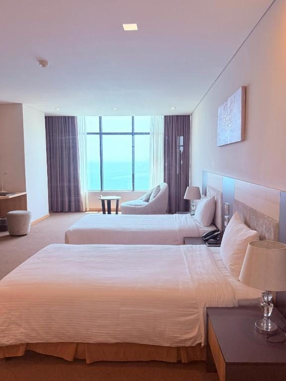 Phòng Deluxe 2 Giường Đơn Nhìn Ra Biển