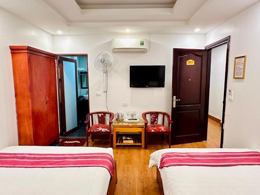 Phòng Giường Đôi/2 Giường Đơn Nhìn Ra Thành Phố