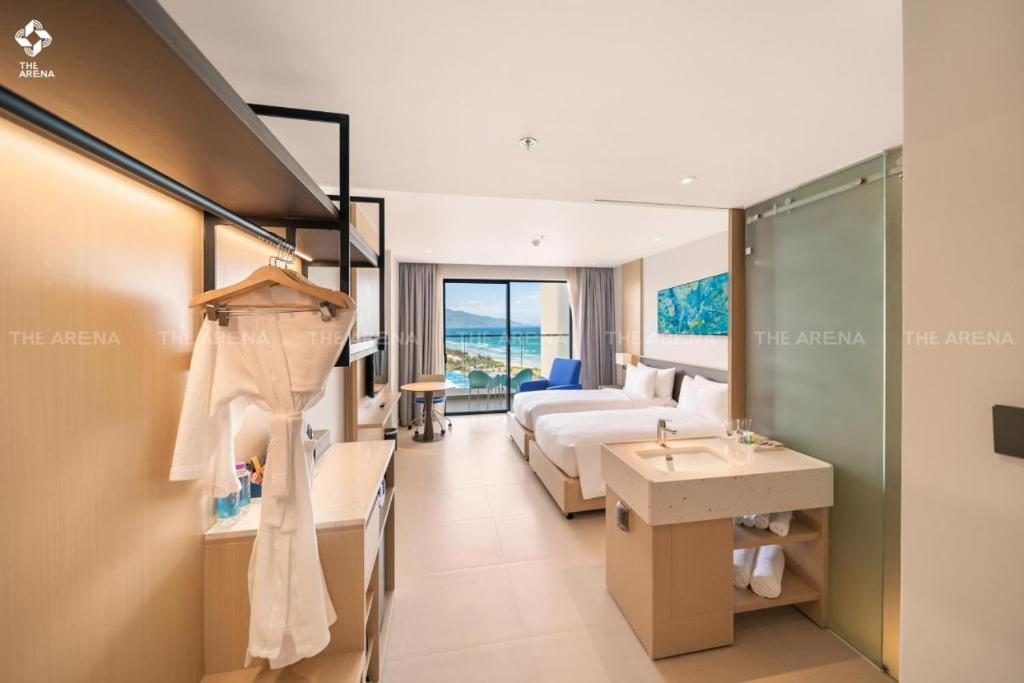 Phòng Deluxe 2 Giường Đơn Nhìn Ra Biển