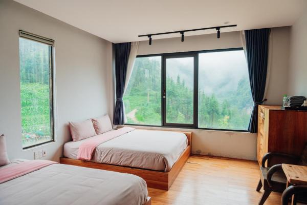 Phòng 4 người Nhìn ra cảnh Núi non