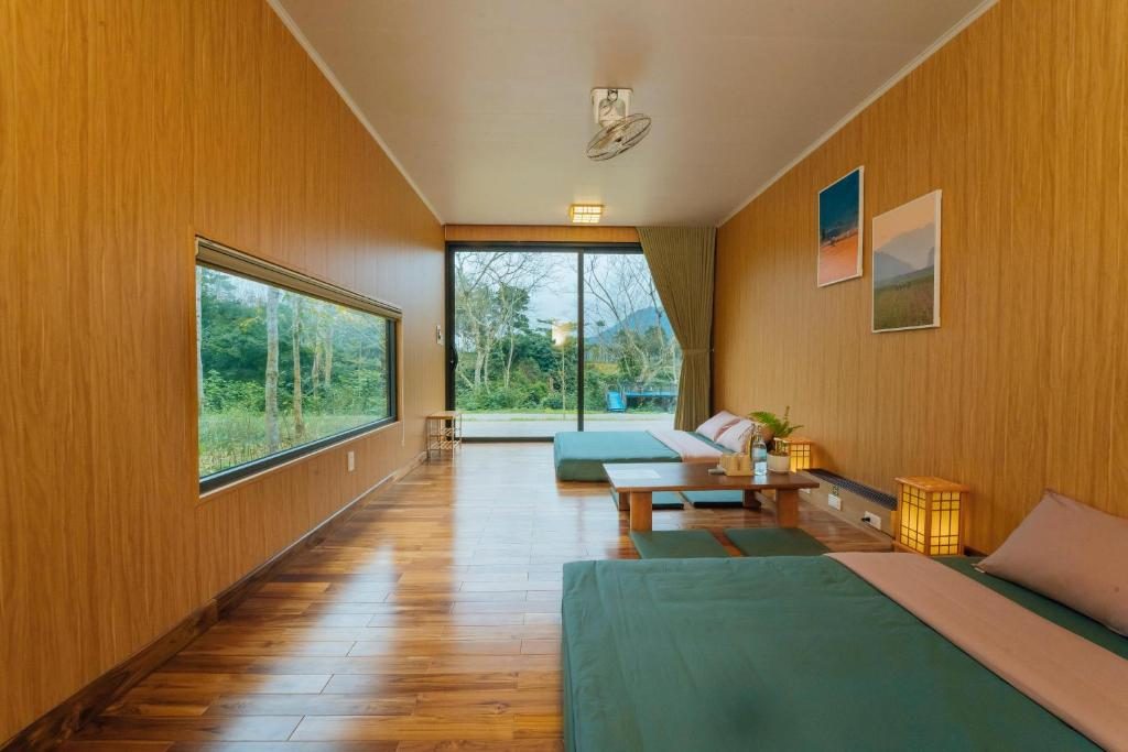 Phòng Deluxe Giường Đôi/2 Giường Đơn Nhìn Ra Núi