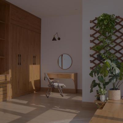 Căn hộ 2 phòng ngủ nhìn ra cảnh thành phố