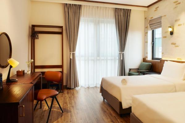 Phòng 2 Giường Đơn Nhìn Ra Thành Phố