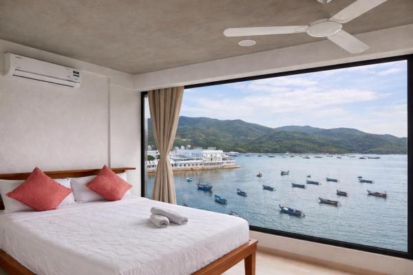 Phòng Có Giường Cỡ Queen Nhìn Ra Biển