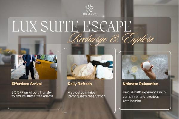 One Bedroom Junior City View with Balcony, Private Kitchen & Bathtub