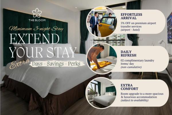 One Bedroom Luxury Suite with Balcony, Private Kitchen & Bathtub