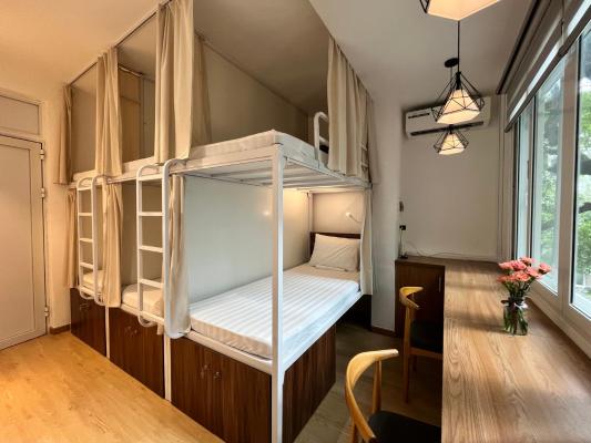 Giường Trong Phòng Ngủ Tập Thể Cho Cả Nam Và Nữ 6 Giường