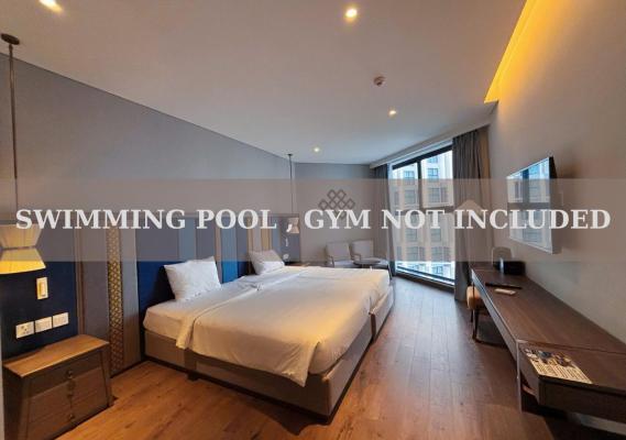 Phòng Deluxe Giường Đôi/2 Giường Đơn Nhìn Ra Hồ Bơi