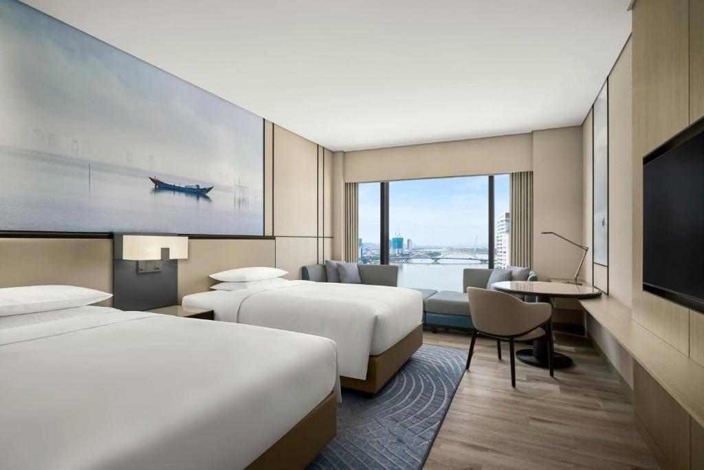 Phòng Deluxe 2 Giường Đơn Nhìn Ra Sông
