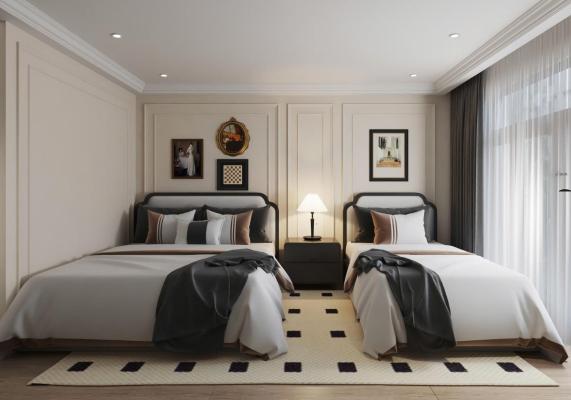 Phòng Deluxe Giường Đôi/2 Giường Đơn Nhìn Ra Thành Phố