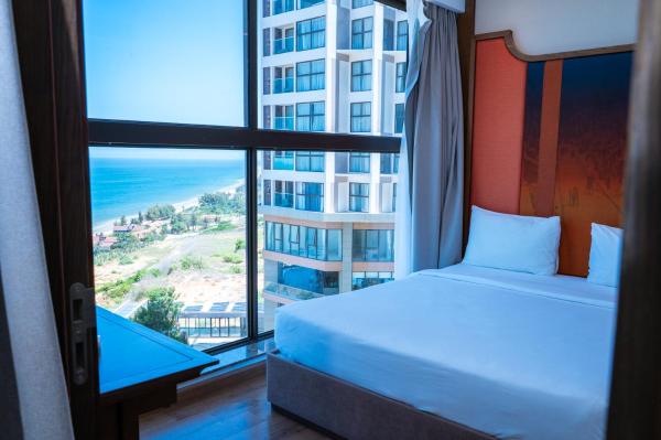 Căn hộ 2 Phòng ngủ có Ban công và Nhìn ra Biển