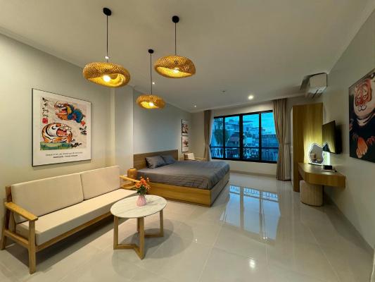 Phòng Deluxe Giường Đôi/2 Giường Đơn Có Ban Công