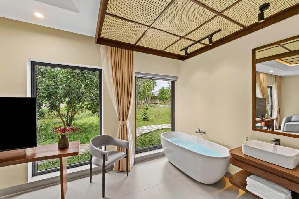Phòng Có Giường Cỡ King Nhìn Ra Vườn