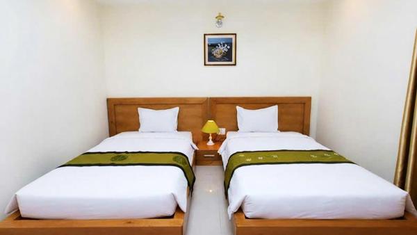Phòng Superior 2 giường đơn nhìn ra cảnh thành phố