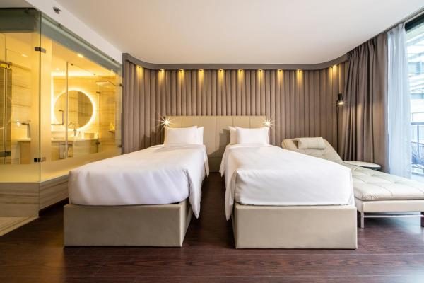 Phòng Deluxe 2 Giường Đơn Nhìn Ra Vườn