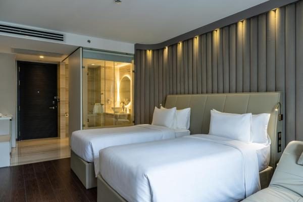 Phòng Deluxe 2 Giường Đơn Nhìn Ra Biển