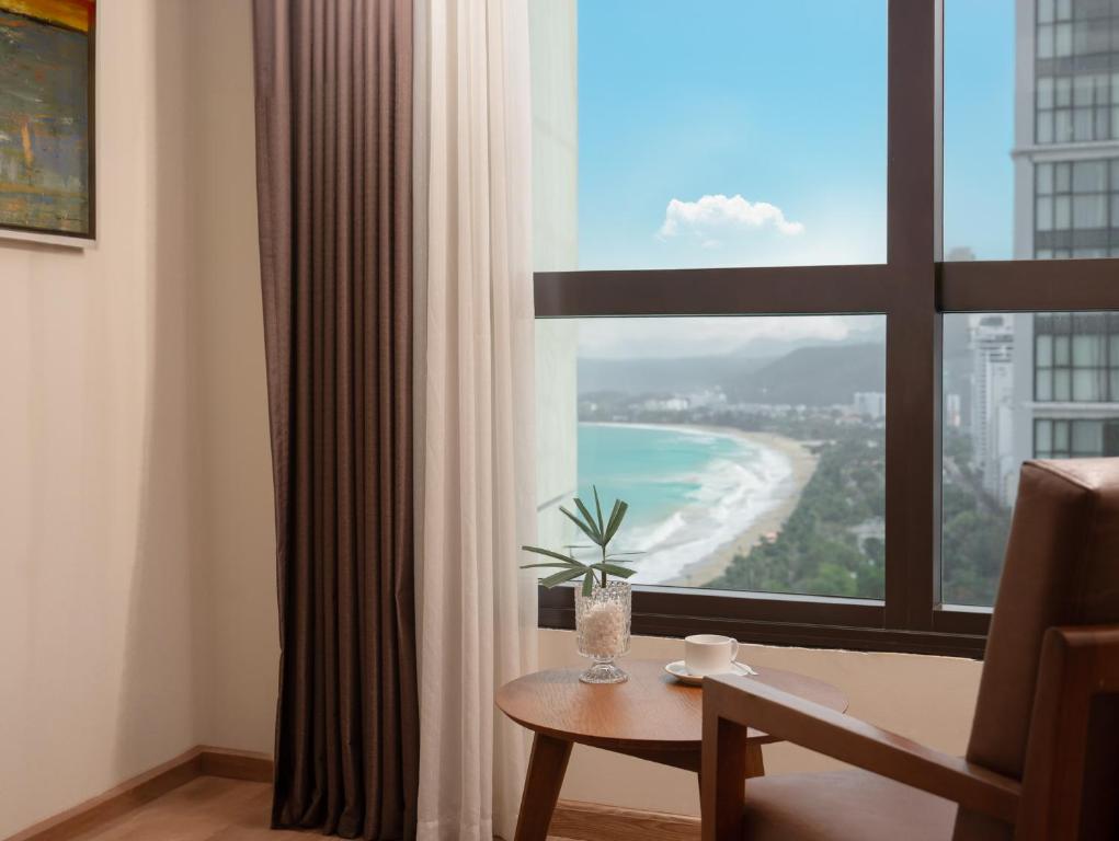 Studio nhìn ra quang cảnh đại dương