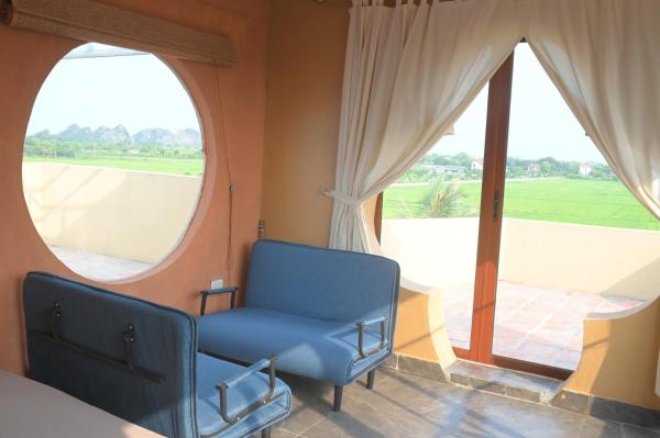 Phòng Giường Đôi với Nhà vệ sinh Chung