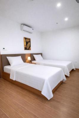 Phòng 2 Giường Đơn Nhìn Ra Núi