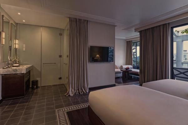 Phòng Deluxe 2 Giường Đơn Nhìn Ra Vườn