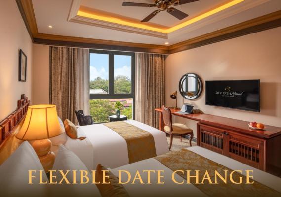 Phòng Deluxe Giường Đôi/2 Giường Đơn – Miễn Phí Trang Phục Truyền Thống