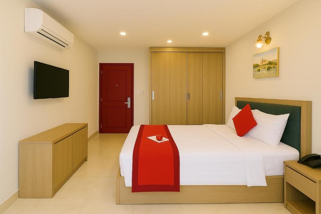 Phòng Deluxe Giường Đôi Có Bồn Tắm