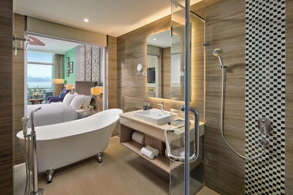 Phòng Premier 2 Giường Đơn với Tầm nhìn ra Hồ