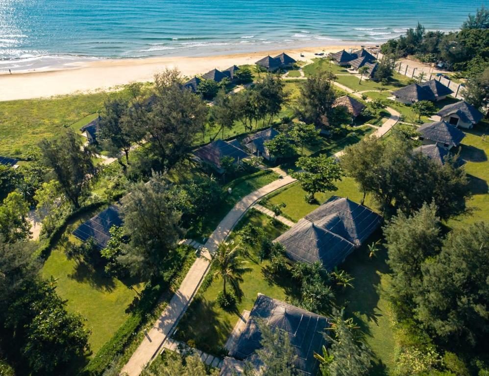 Bungalow Tiêu Chuẩn Giường Đôi Có Vườn