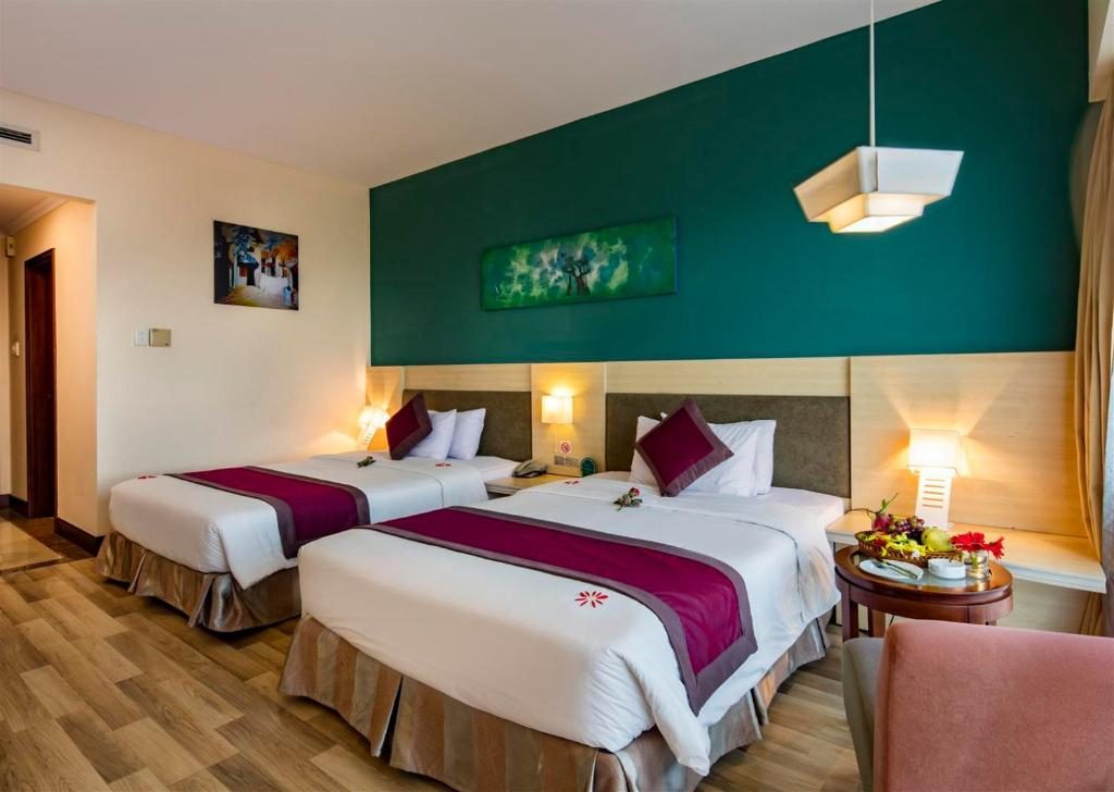 Phòng Deluxe 2 Giường Đơn Nhìn Ra Sông