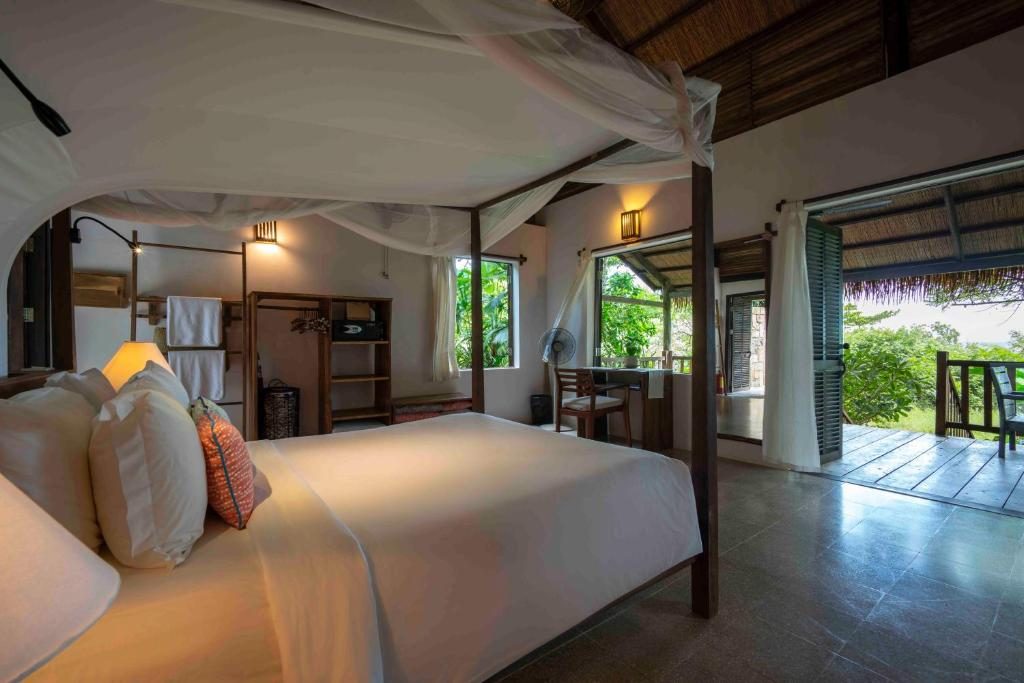 Bungalow Deluxe Nhìn ra Biển – Đồn điền