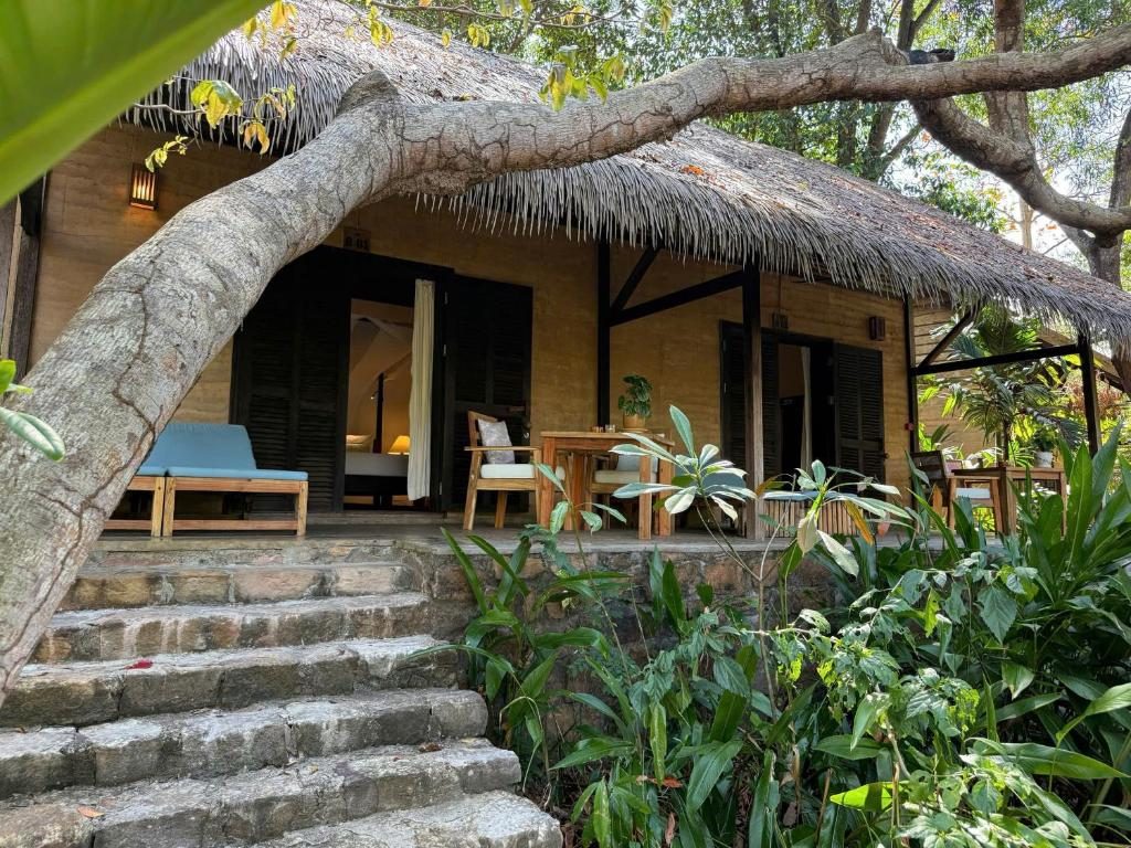 Superior Room with Garden View-Rammed Earth (shared terrace)