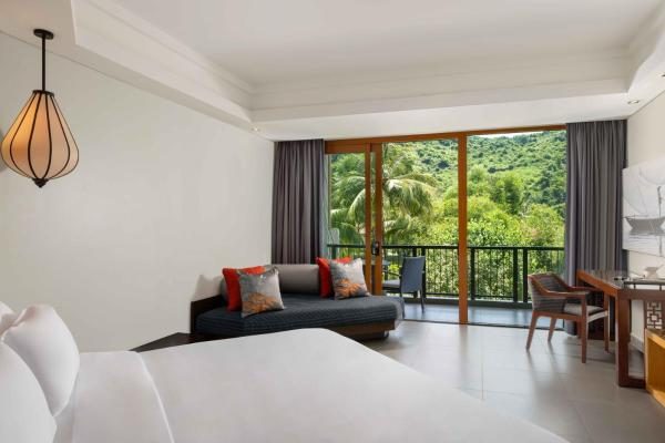 Phòng Grand có Giường cỡ King với Ban công và Tầm nhìn ra Khu vườn