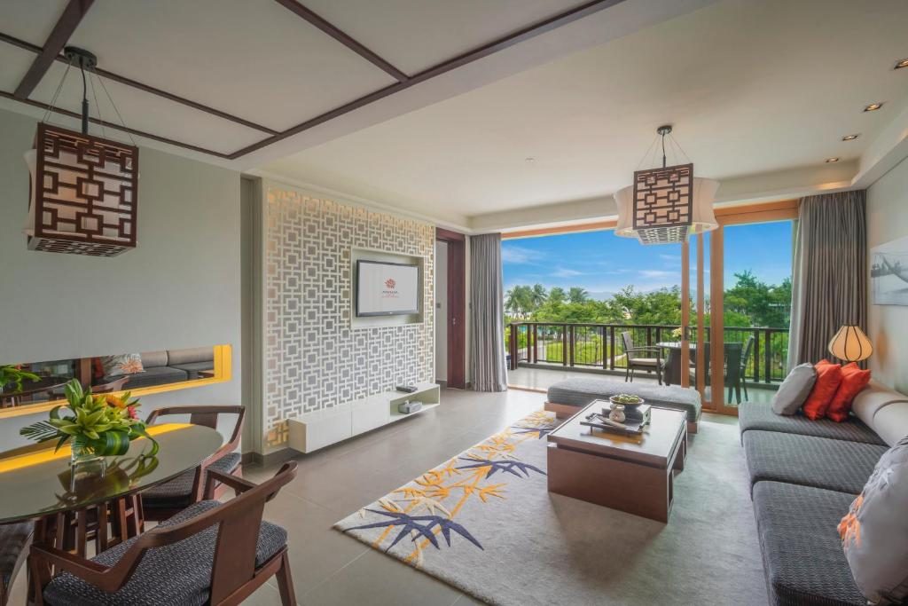 Suite Junior 2 Giường Đơn Có Hồ Bơi Riêng Nhìn Ra Biển
