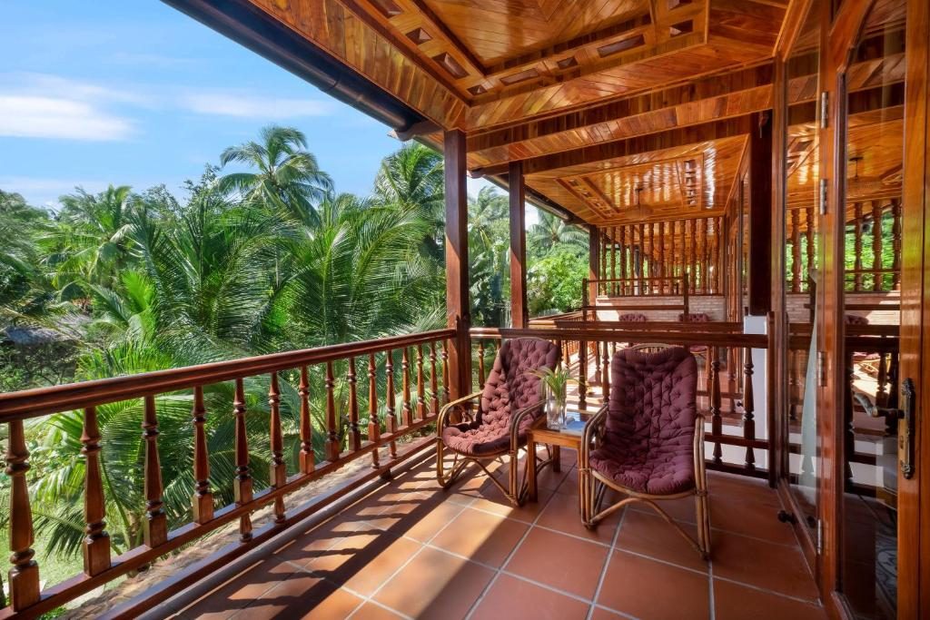 Phòng Deluxe cho 3 người với Tầm nhìn ra một góc Biển