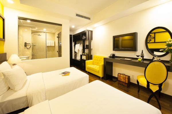 Phòng Premium Giường hoặc 2 Giường Đơn Không Có Cửa Sổ