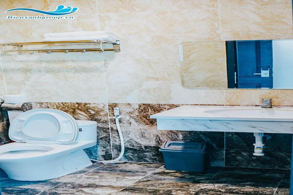 Phòng Giường Đôi có Ban công và Nhìn ra Biển