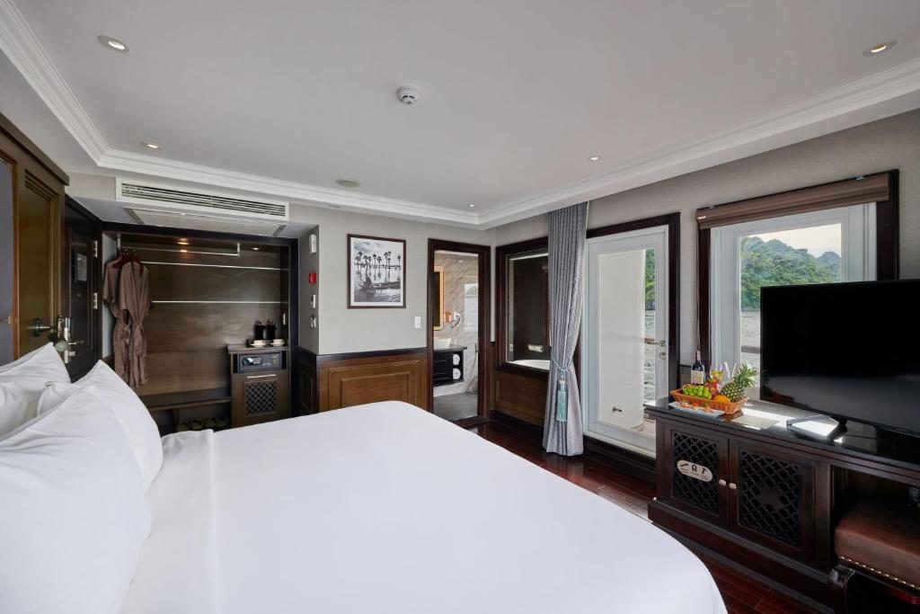 Cabin Suite Grand Giường Đôi/2 Giường Đơn Có Ban Công – 2 Ngày 1 Đêm