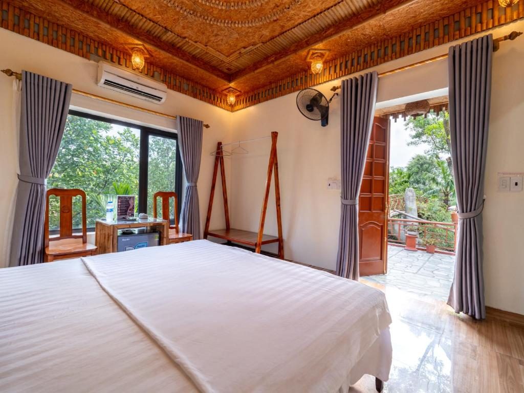 Phòng Giường Đôi Có Ban Công