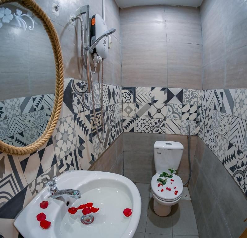 Phòng Giường Đôi Có Phòng Tắm Riêng