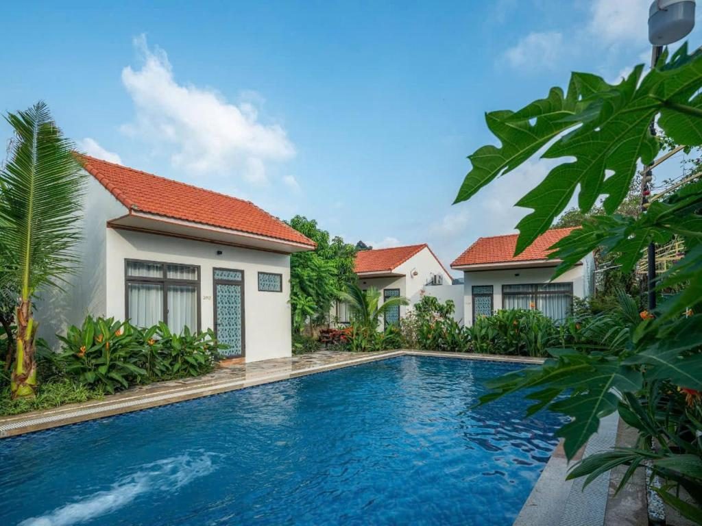 Bungalow với Sân hiên