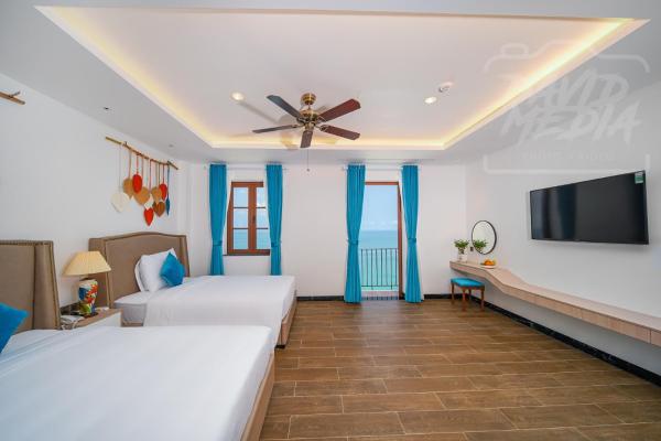 Rosetta, Ocean View, 2 Twin Beds with Balcony
